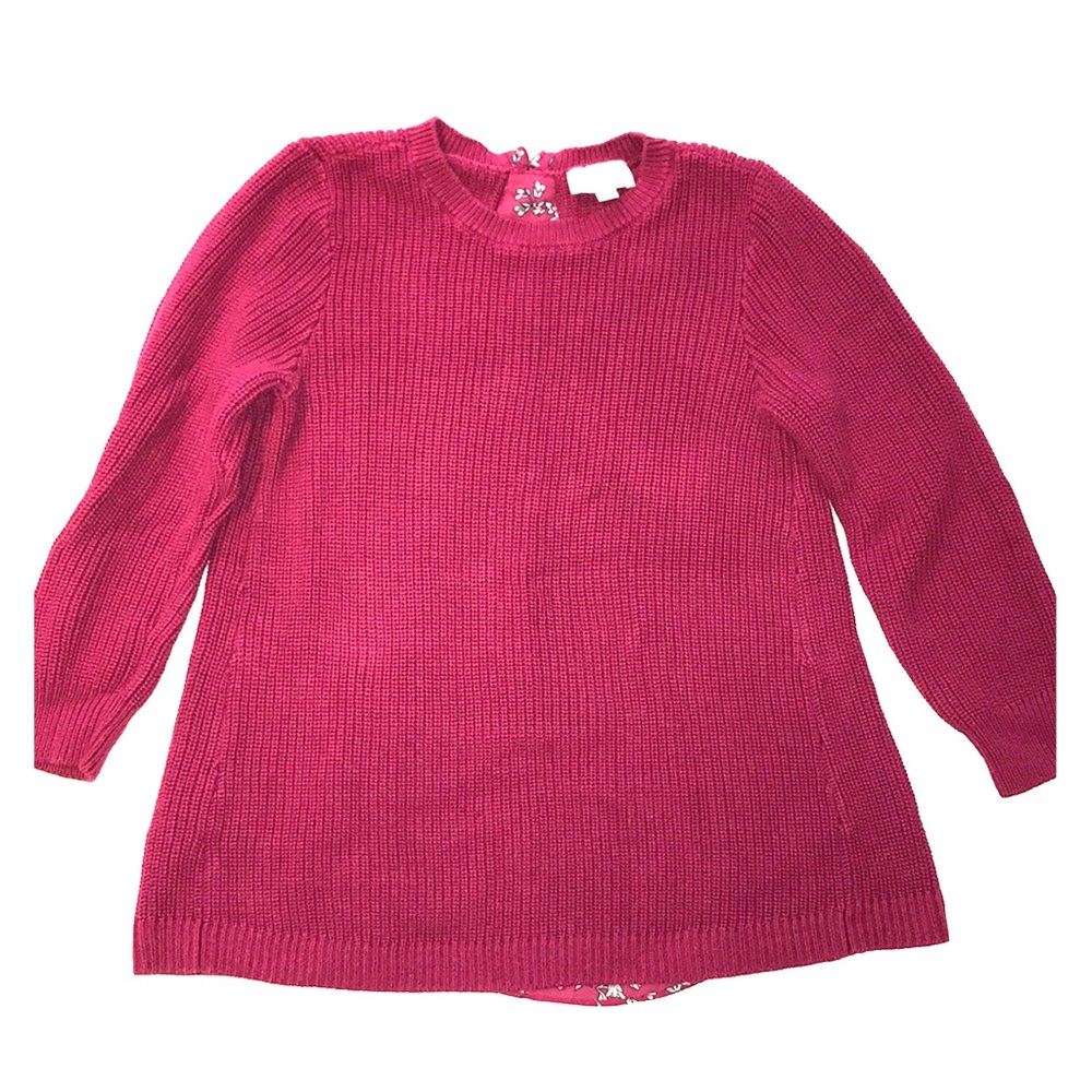Loft Purple Women Knitted Sweater